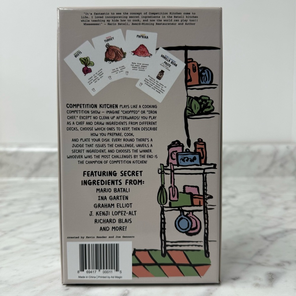 Competition Kitchen Card Game - Picture 2 of 8